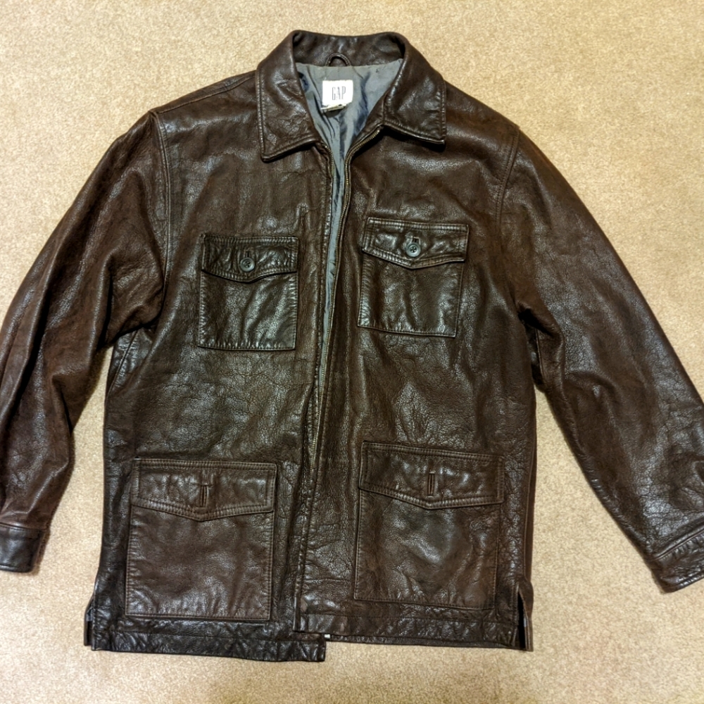Men's Gap Leather Jacket